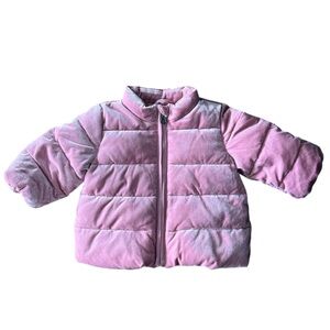 Gap Baby Pink Puffer Jacket, 6-12 Months size